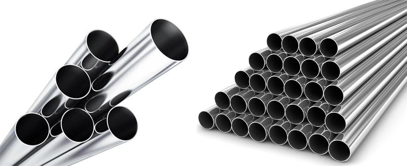 Tubes & Fittings Chrome Round Pipe Hardware Item Premium Hardware for Door Cabinet Window Furniture and Interior Use